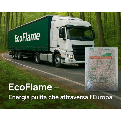 Ecoflame Pellet ENplus A2 – Essenza Faggio