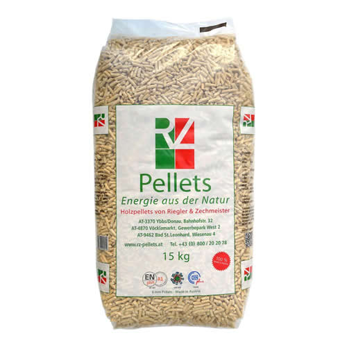 RZ Pellet Austria Tripla certificazione – 100% Abete bianco