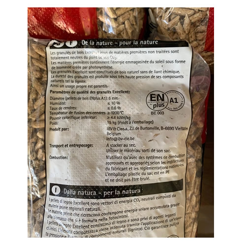Pellet Excellent - EnPlus A1/Din Plus - immagine 2