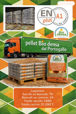 Bio Densa ENplus A1 Conifera chiara - immagine 3